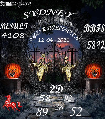 Syair Sydney 12 April 2021